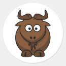 Search for gnu stickers Wildebeest