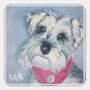 Recherche de chien de schnauzer autocollants Amoureux de les chiens