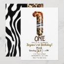 Search for leopard 1st birthday invitations Cheetah