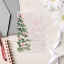 Recherche de christmas baby shower fille invitations Mother to be