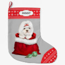Search for maltese christmas stockings Cute
