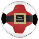 Search for merry christmas soccer balls Red