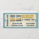 Recherche de billet train invitations Choo choo