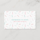 Recherche de pastel color business cards Rose