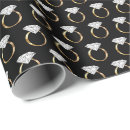 Search for engagement ring wrapping paper Bling