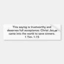 Search for jesus saves bumper stickers Scripture