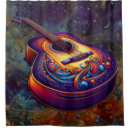 Search for guitar shower curtains Groovy