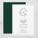 Search for emerald green birthday invitations Typography