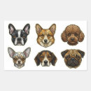 Search for dog with glasses stickers French bulldog