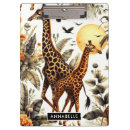 Recherche de motif girafe porte blocs Jungle