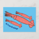 Search for cartoon squid postcards Calamari