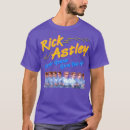 Search for never gonna give you up tshirts Music