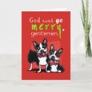 Search for boston terrier christmas cards Cute