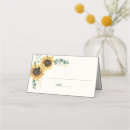 Search for sunflower place cards Greenery