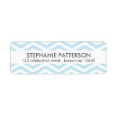 Search for modern chevron return address labels Cute