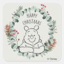 Search for winnie the pooh christmas stickers Wreath