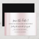 Search for metal save the dates Pink