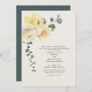 Search for yellow and teal wedding invitations Floral