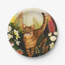Search for vintage cat plates Cute
