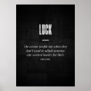 Search for luck posters Inspiration