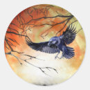 Search for the raven stickers Watercolor