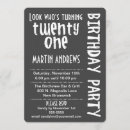 Search for turning 21 invitations 21st