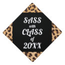 Search for leopard print graduation cap toppers Graduate