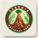 Recherche de national park dessous de verres Classic vintage