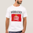 Recherche de drapeau du comté tshirts Anglais