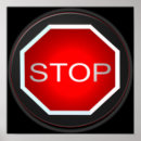 Recherche de stop sign posters Rouge
