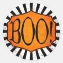 Search for black white orange stickers Striped