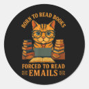 Search for funny reading stickers Quote