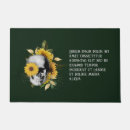 Search for goth doormats Skull