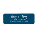 Search for newly weds return address labels Simple