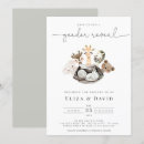 Search for botanical gender reveal invitations Modern
