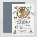 Search for horse 1st birthday invitations Wild west