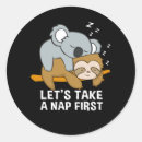 Search for sleeping bed stickers Tired