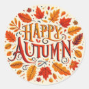 Recherche de automne heureux autocollants Chute