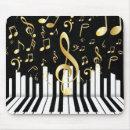 Recherche de clés piano tapis souris Musique