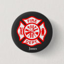 Recherche de pompiers badges Volontaire