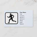 Search for track business cards Athlete