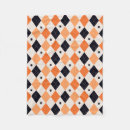 Search for black and orange blankets Plaid