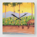 Search for beach hut clocks Tropical