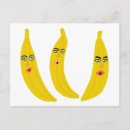 Search for yellow bananas postcards Funny