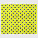Search for yellow polka dot wrapping paper Pattern