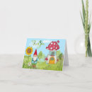Search for gnome thank you cards Watercolor