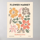 Search for barcelona posters Flower market