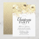 Search for golden christmas invitations Sparkle