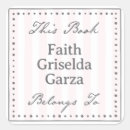 Search for identification bookplates Books