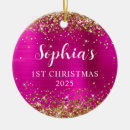 Search for pink ornaments Baby girl